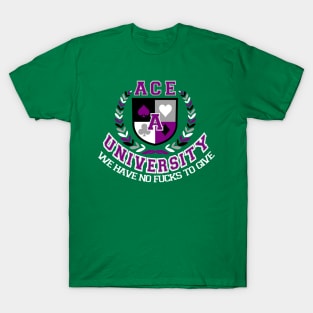 ace university we have no fucks to give(asexuality) T-Shirt